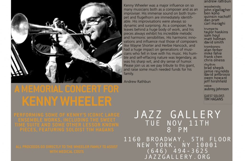 Memorial Concert for Kenny Wheeler