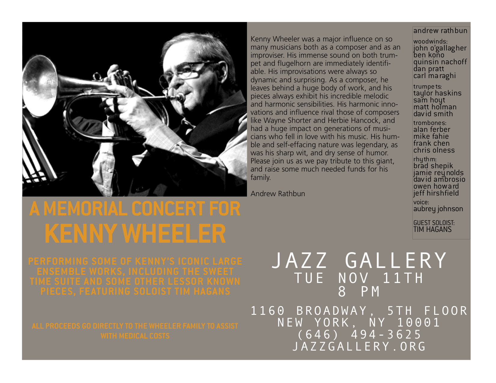 Andrew on Kenny Wheeler